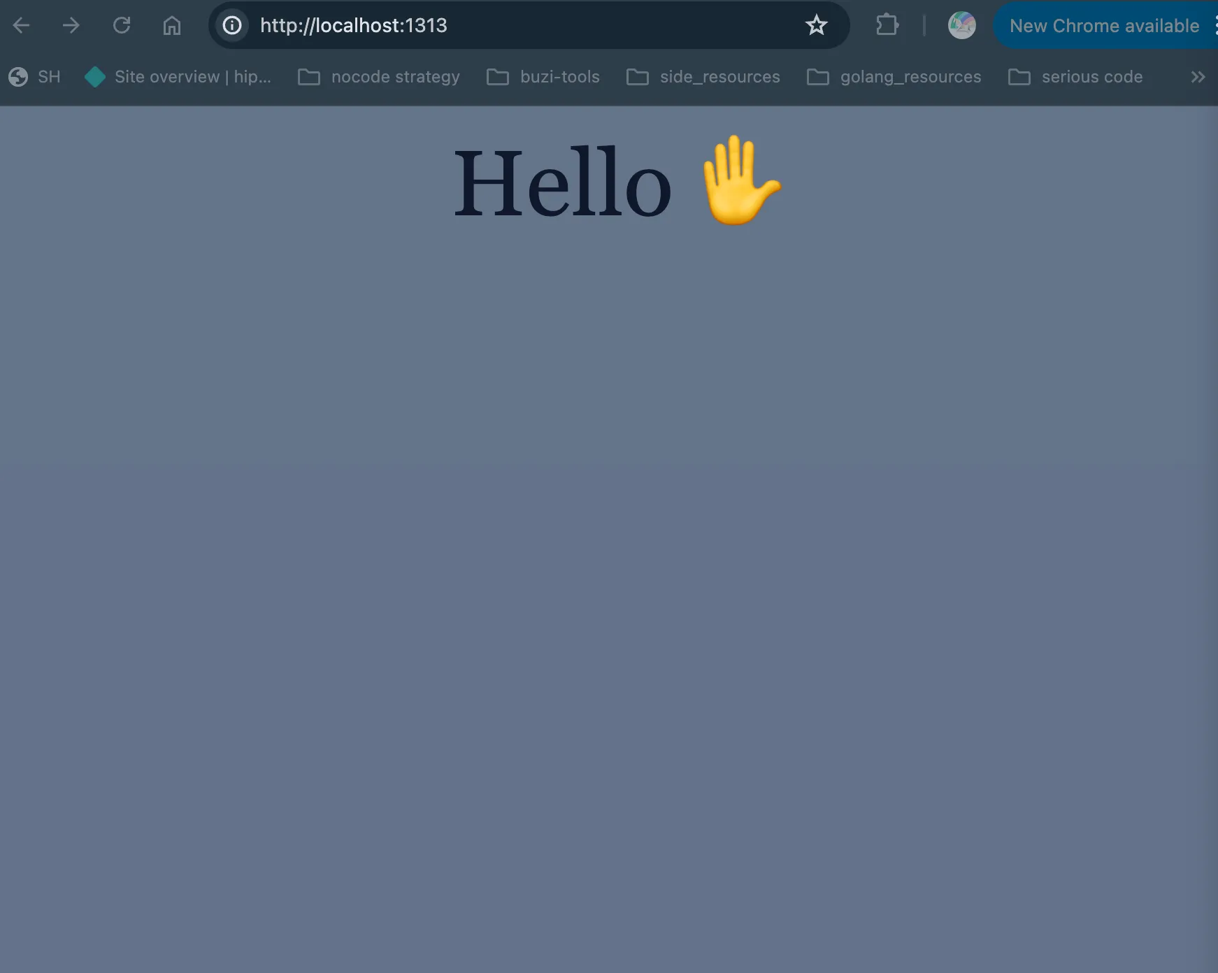Homepage